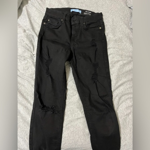 7 for All Mankind Skinny Jeans - Picture 2 of 4